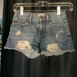 Girls Jean shorts